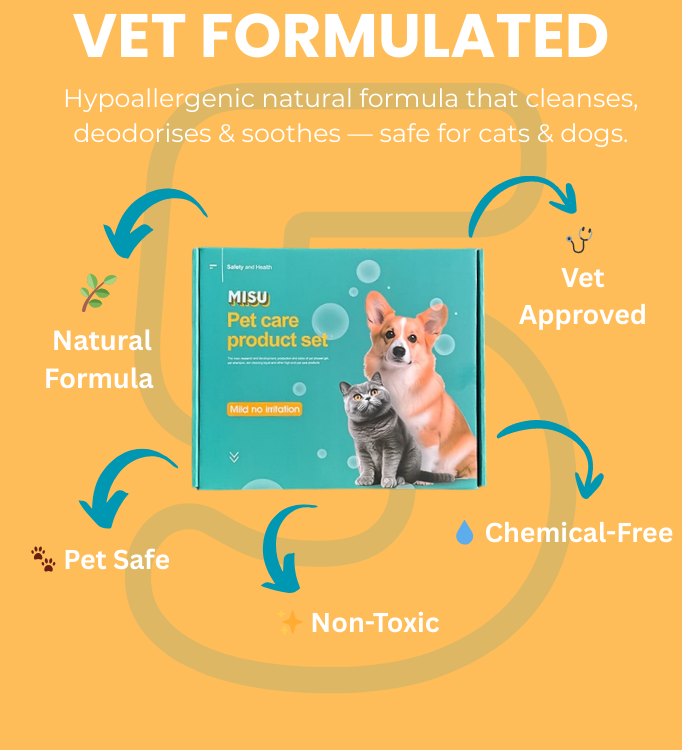 MISU 5-in-1 Pet Care Kit