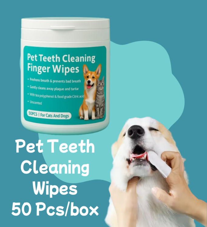 Pet Dental Finger Wipes