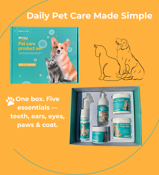 MISU 5-in-1 Pet Care Kit