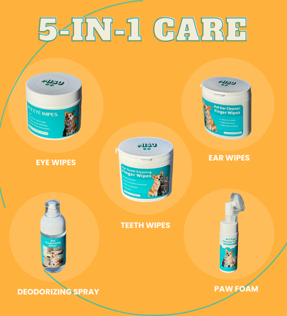 MISU 5-in-1 Pet Care Kit